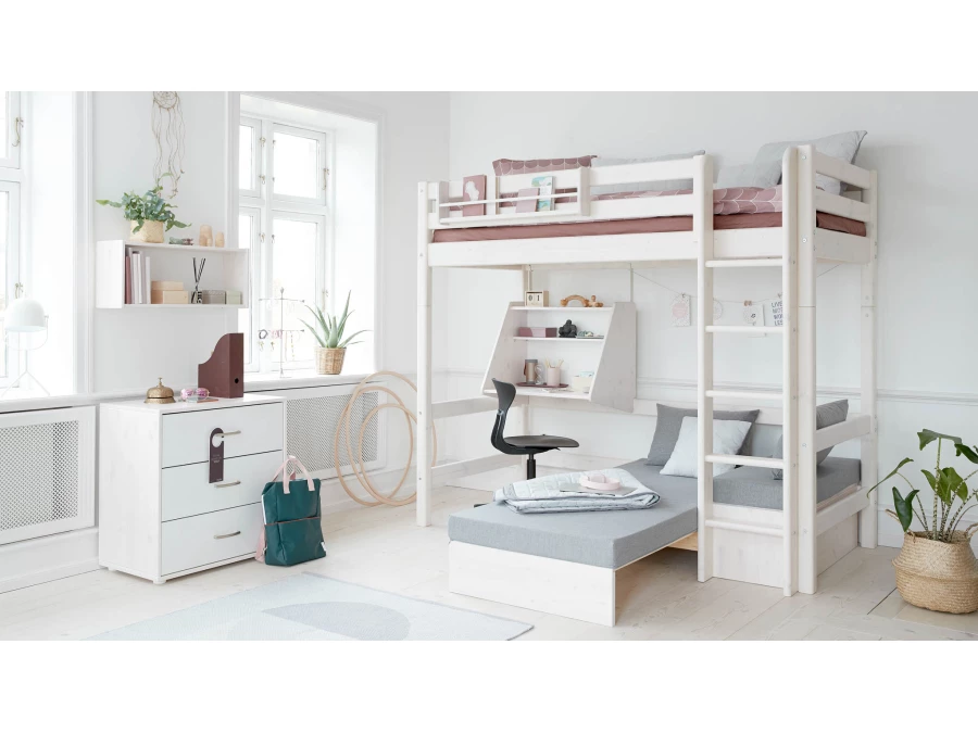 Flexa Classic click-on bureau whitewash - Afbeelding 3
