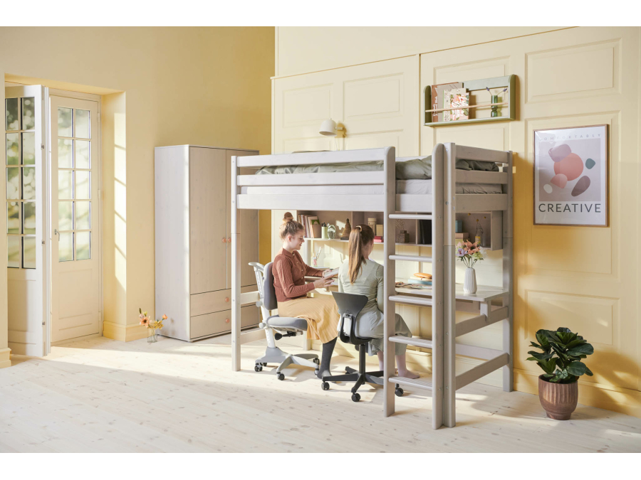 Flexa Classic bureaublad hoogslaper greywash - Afbeelding 2