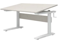 Flexa Classic in hoogte verstelbaar bureau whitewash