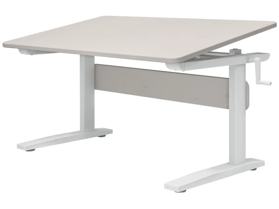 Flexa Classic in hoogte verstelbaar bureau greywash