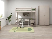 Flexa Classic in hoogte verstelbaar bureau greywash - Afbeelding 4