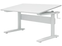 Flexa Classic in hoogte verstelbaar bureau wit