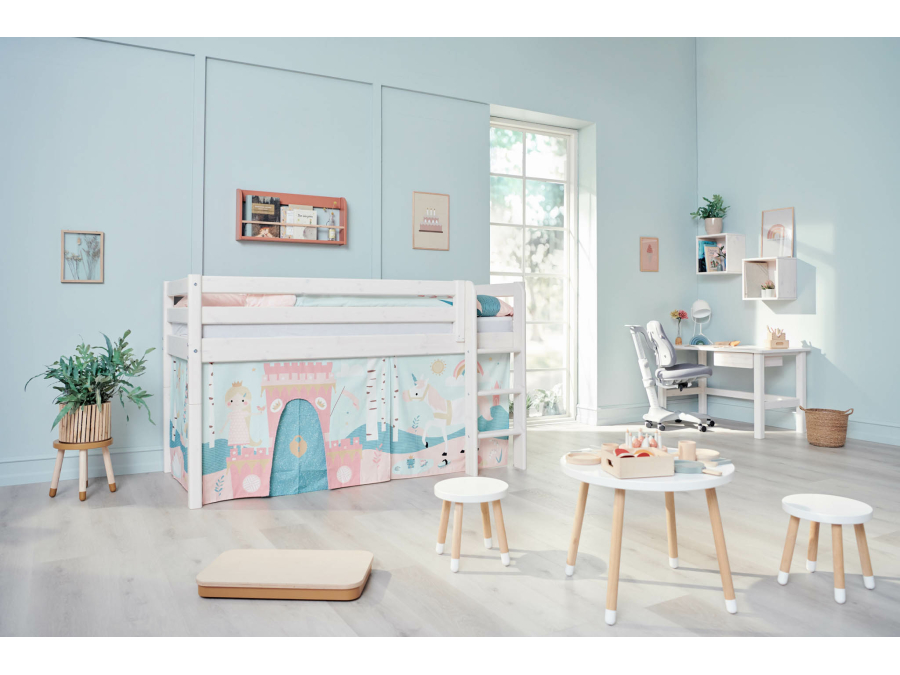 Flexa Classic bureau met lade whitewash - Afbeelding 5
