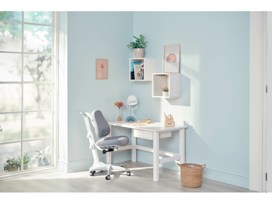Flexa Classic bureau met lade whitewash - Afbeelding 4