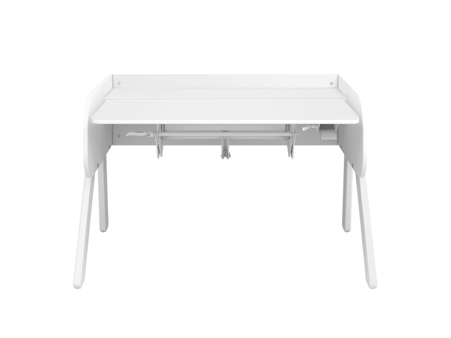 Flexa Study Woody kantelbaar bureau - wit - Afbeelding 2