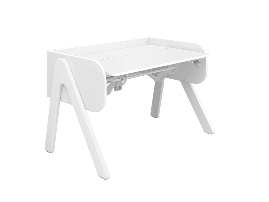 Flexa Study Woody kantelbaar bureau - wit - Afbeelding 3
