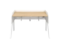 Flexa Study Woody kantelbaar bureau - wit / eiken - Afbeelding 2