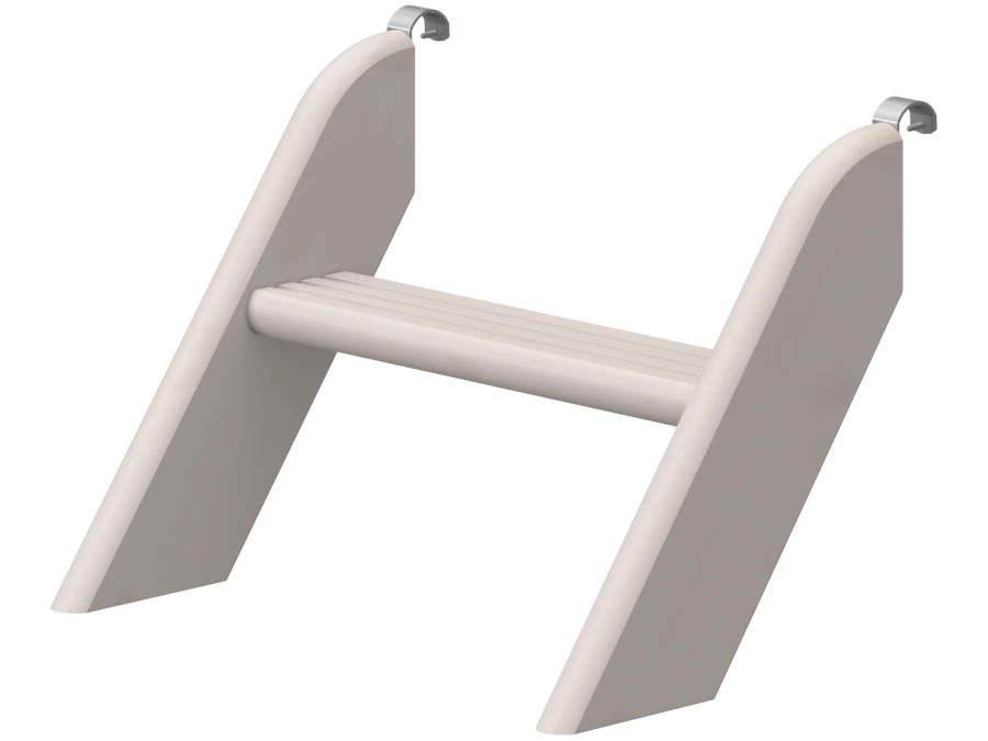 Flexa Classic korte ladder voor bed greywash