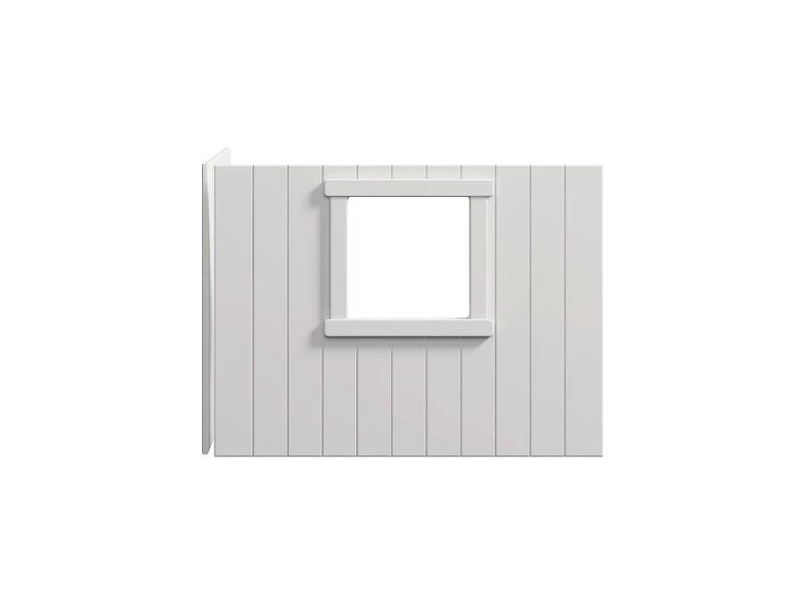 Flexa White Boomhut bedfronten, wit frame - Afbeelding 3
