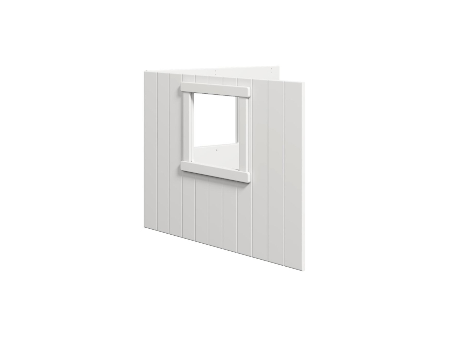 Flexa White Boomhut bedfronten, wit frame - Afbeelding 2