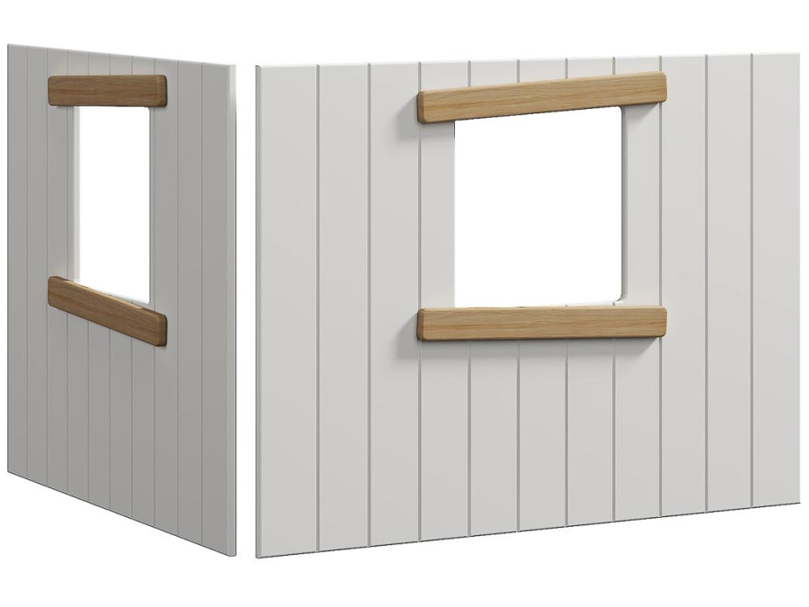 Flexa Nor Boomhut bedfronten, eiken frame