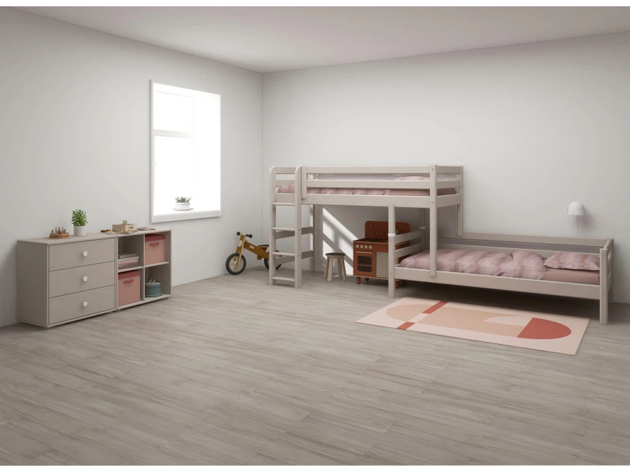 Flexa Classic hoekstapelbed 90x200 greywash - Afbeelding 9