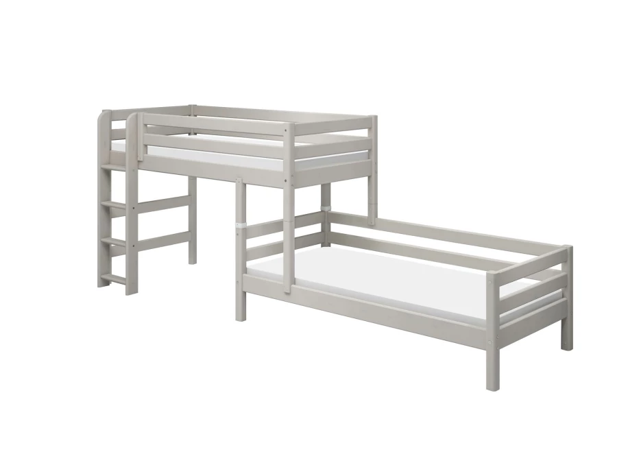 Flexa Classic hoekstapelbed 90x200 greywash - Afbeelding 5