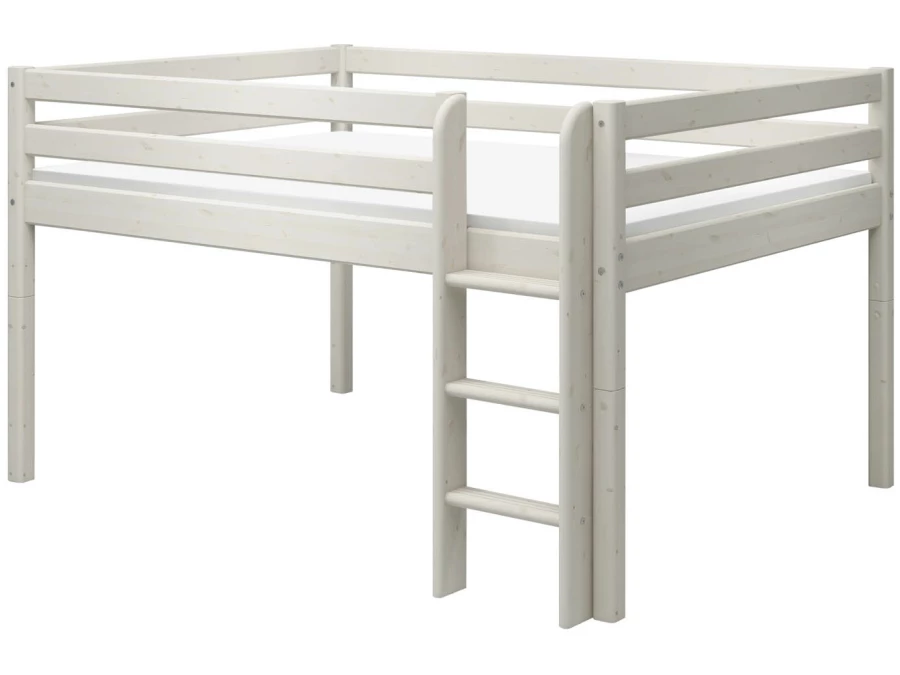 Flexa Classic halfhoogslaper 140x200 whitewash