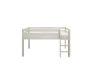 Flexa Classic halfhoogslaper m. rechte ladder 90x200 whitewash - Afbeelding 2