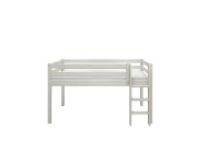 Flexa Classic halfhoogslaper m. rechte ladder 90x200 greywash - Afbeelding 2