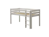 Flexa Classic halfhoogslaper m. rechte ladder 90x200 greywash - Afbeelding 3