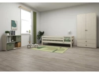 Flexa Classic bedbank met uitvalbeveiliging 90x200 whitewash - Afbeelding 5