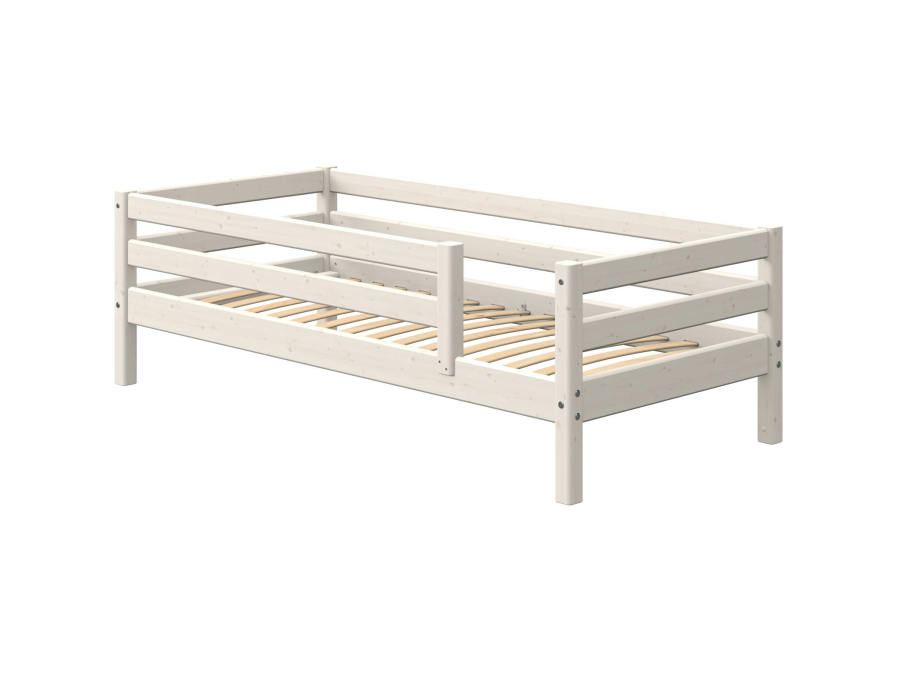 Flexa Classic bedbank met uitvalbeveiliging 90x200 whitewash - Afbeelding 3