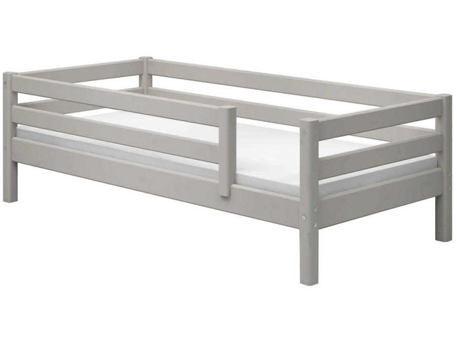 Flexa Classic bedbank met uitvalbeveiliging 90x200 greywash