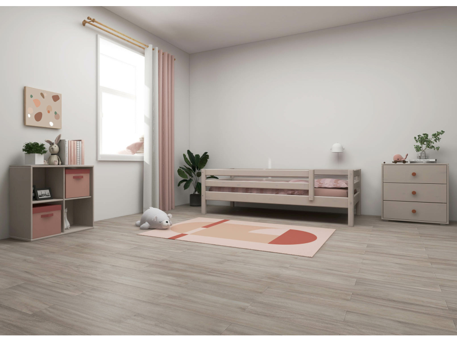 Flexa Classic bedbank met uitvalbeveiliging 90x200 greywash - Afbeelding 5