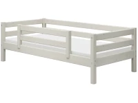 Flexa Classic bedbank met gecentreerde uitvalbeveiliging 90x200 whitewash