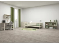 Flexa Classic bedbank met gecentreerde uitvalbeveiliging 90x200 whitewash - Afbeelding 6