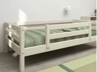 Flexa Classic bedbank met gecentreerde uitvalbeveiliging 90x200 whitewash - Afbeelding 5