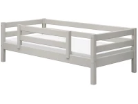 Flexa Classic bedbank met gecentreerde uitvalbeveiliging 90x200 greywash