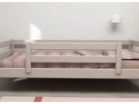 Flexa Classic bedbank met gecentreerde uitvalbeveiliging 90x200 greywash - Afbeelding 5