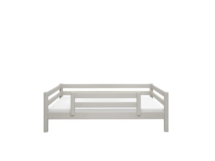 Flexa Classic bedbank met gecentreerde uitvalbeveiliging 90x200 greywash - Afbeelding 2