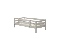 Flexa Classic bedbank met gecentreerde uitvalbeveiliging 90x200 greywash - Afbeelding 3