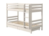 Flexa Classic stapelbed met opberglades 90x200 whitewash - Afbeelding 3