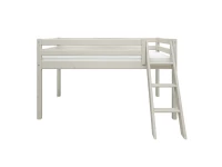 Flexa Classic halfhoogslaper m. schuine ladder 90x200 whitewash - Afbeelding 2