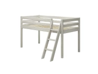 Flexa Classic halfhoogslaper m. schuine ladder 90x200 whitewash - Afbeelding 3