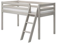 Flexa Classic halfhoogslaper m. schuine ladder 90x200 greywash