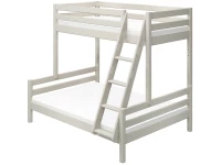 Flexa Classic familie stapelbed 90 / 140x200 whitewash