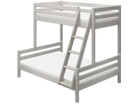 Flexa Classic familie stapelbed 90 / 140x200 greywash