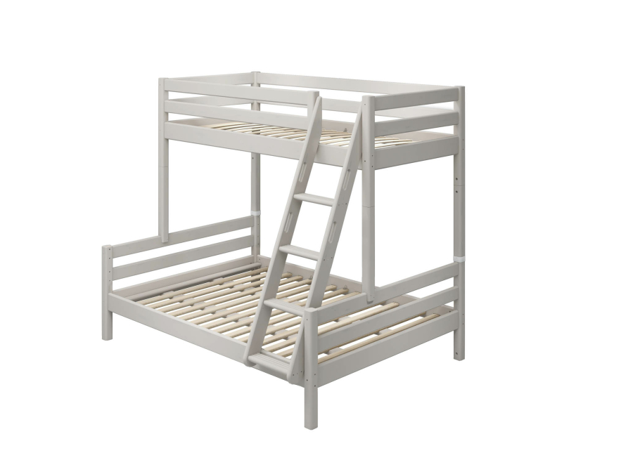Flexa Classic familie stapelbed 90 / 140x200 greywash - Afbeelding 3