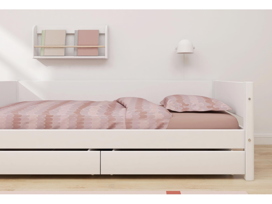 Flexa White Bedbank met 2 opberglades - Afbeelding 6