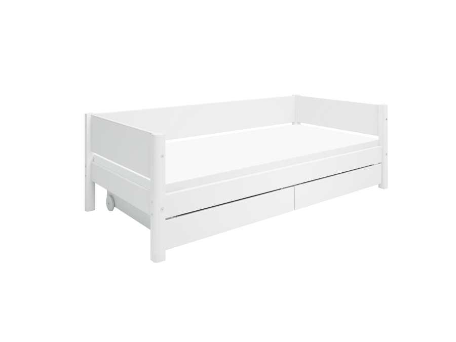 Flexa White Bedbank met 2 opberglades - Afbeelding 3