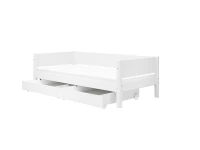 Flexa White Bedbank met 2 opberglades - Afbeelding 2