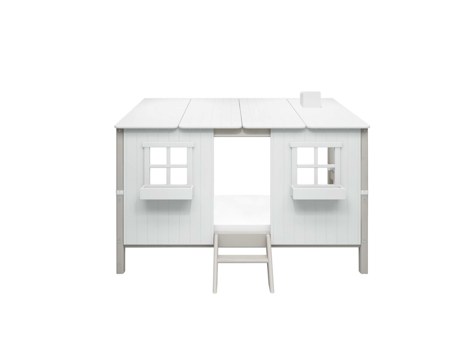 Flexa Classic 1/1 huisbed 90x200 greywash - Afbeelding 2