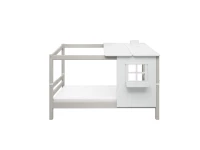 Flexa Classic 1/2 huisbed 90x200 greywash - Afbeelding 2
