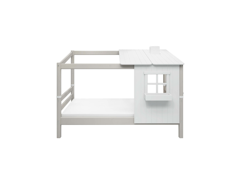 Flexa Classic 1/2 huisbed 90x200 greywash - Afbeelding 2