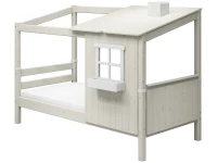 Flexa Classic 1/2 huisbed 90x200 whitewash