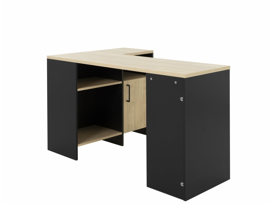 Diagone Liverpool hoekbureau zwart - Afbeelding 4