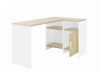 Diagone Liverpool hoekbureau wit - Afbeelding 2