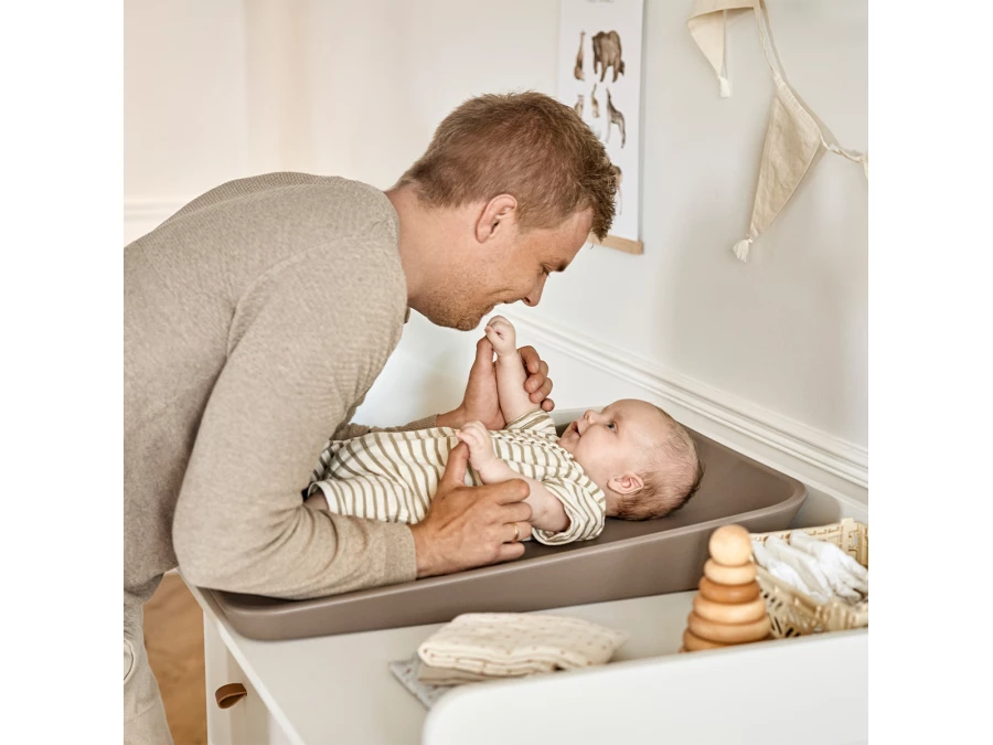 Leander Matty aankleedkussen Mocca - Afbeelding 6
