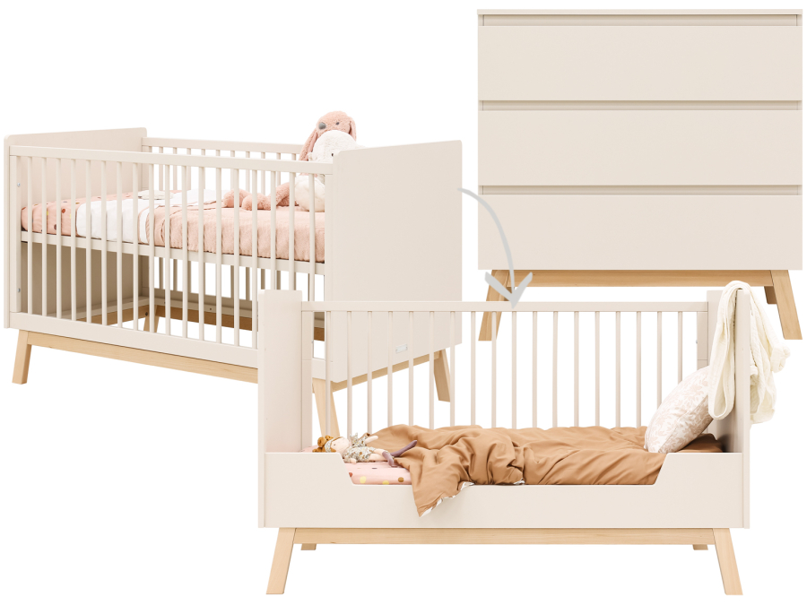 88421959 2 part nursery convertible Saba